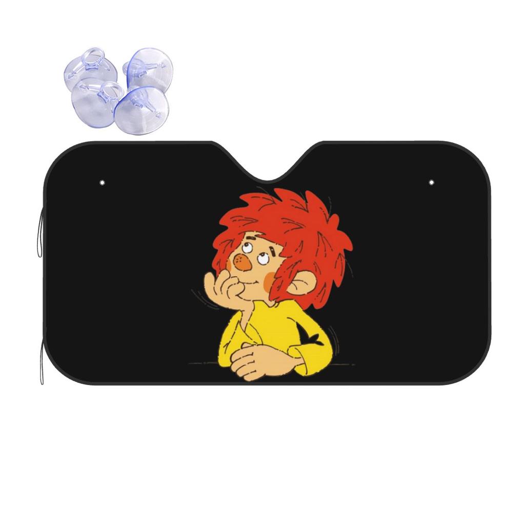 Pumuckl Charaktere Sunshade Windscreen Car Front Windshield Window Sun Visor Accessories Covers