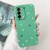 Чехол для телефона Samsung Galaxy A56 A36 A26 5G, мягкий матовый чехол из жидкого силикона, задняя крышка, рисунок 'Любовь Сердце', 'Цветочный Девичий', Fundas