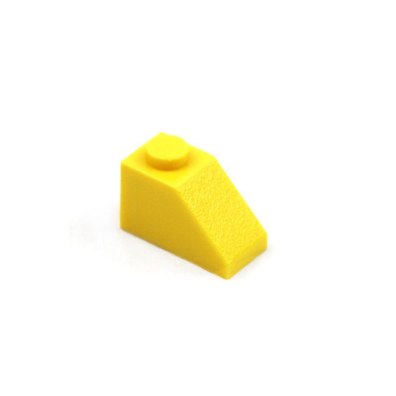 50 шт. Крышевая плитка 1x2 кубики со скосом 45 MOC Наборы строительных блоков Enlighten Аксессуары Игрушки для мальчиков Совместимые Классические детали 3040