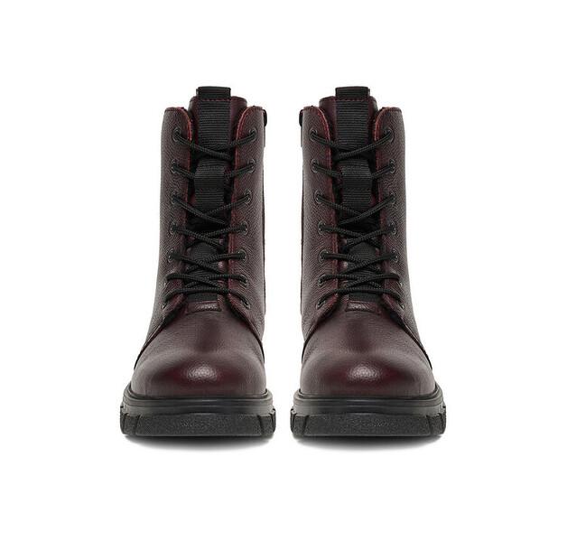 Rieker CEO-Z9116-35 Burgundy Ankle Boots