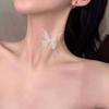 Club Trendy Fashion Accessories Party Jewelry Butterfly Necklace Women Choker White Black Lace
