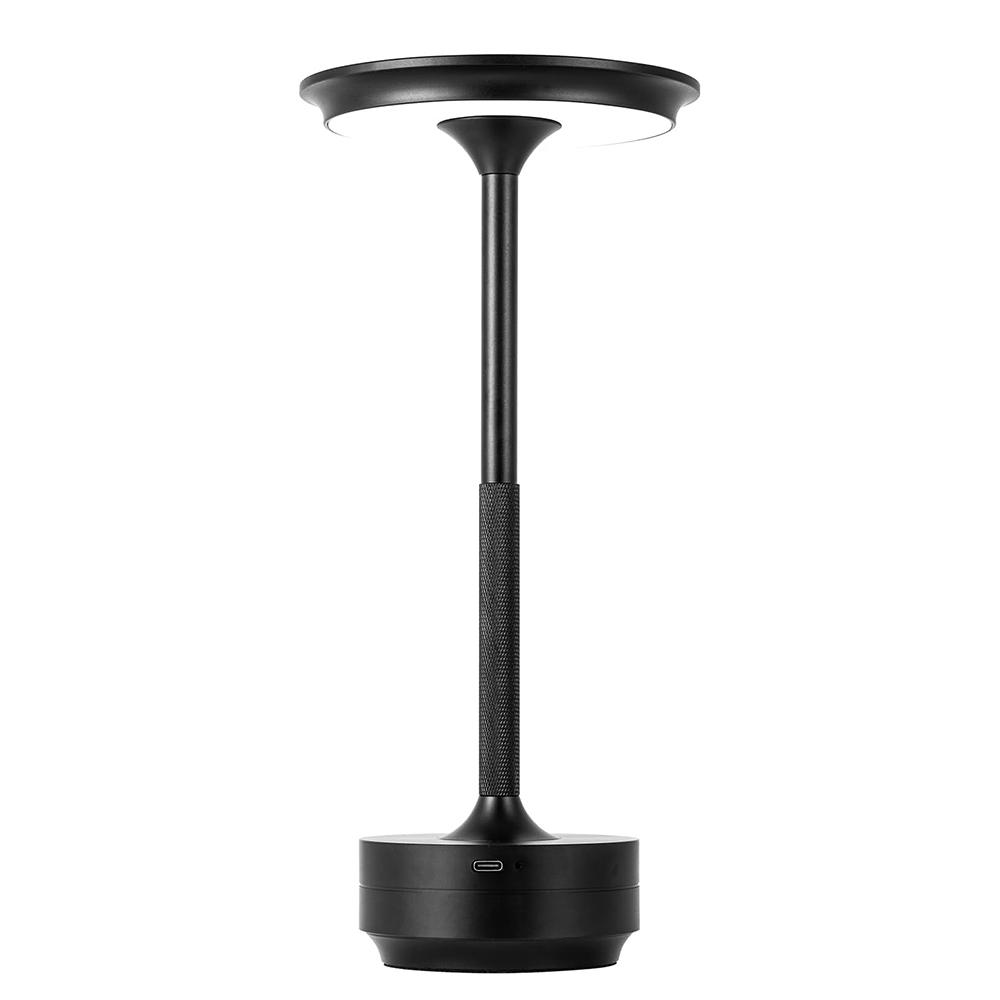 Светодиодные настольные лампы Перезаряжаемая беспроводная настольная лампа с сенсорным управлением Свет для офиса Спальни Номер в отеле Лампа для чтения