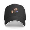 Sneaky Sasquatch Bigfoot Graphic Baseball Cap Hat Printed Women Sun Black Fish Bonnet Outdoor Boys Solid Color Casual