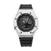Casio Коллекция Custom Электронный механизм Унисекс Черный циферблат GA-2100-1A1(Команда788--)
