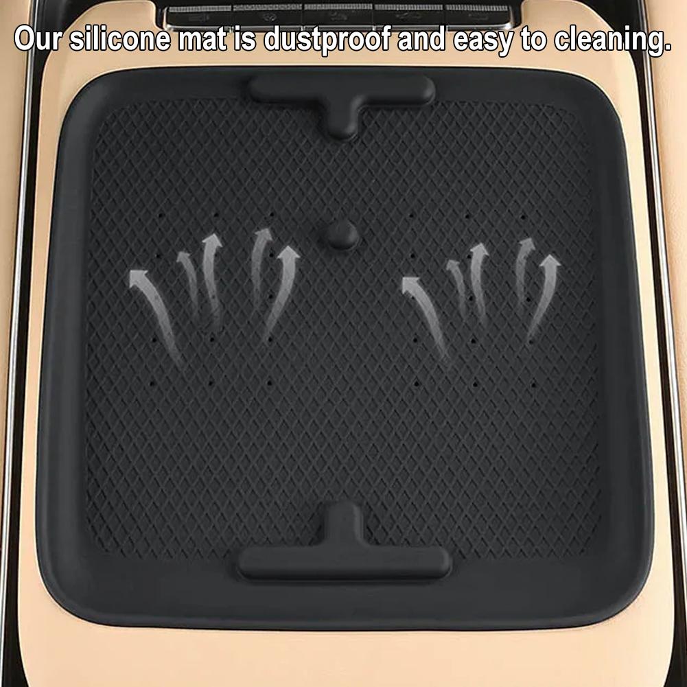 Для DONGFENG Voyah Free 2024 беспроводная зарядка телефона украшение силиконовый противоскользящий коврик салон автомобиля M8Z8