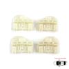V1BWR46+V1BWR47 Window Regulator Guide Clips Front for Pontiac Grand Am Sunfire Oldsmobile Alero Cutlass Chevrolet Cavalier Malibu