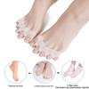 Adult Yoga Toe Separator & Bunion Corrector - Day/Night Relief for Big Toe