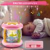 Развивающая игрушка для мальчиков и девочек, барабан, игрушка для ползания, подвижный детский подарок на день рождения, популярный музыкальный инструмент, музыкальная игрушка, вращающийся на 360 градусов проектор 8