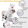 Pet Costume With Knife, Cat Funny Two-legged Clothes, Dog Clothes, Pet Funny Halloween Costume