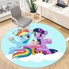 1pc My Little Pony Office Round Area Rug, Under Office Chairs Bedroom Living Room Home Decor, Room Decoa1022208
