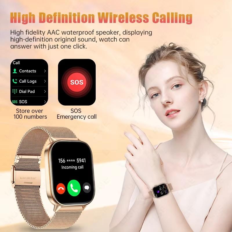 2025 GPS Positioning Smart Watch Lightweight Fashionable Sports Compass Outdoor Adults Men Women's SmartWatch Health SOS Elderly