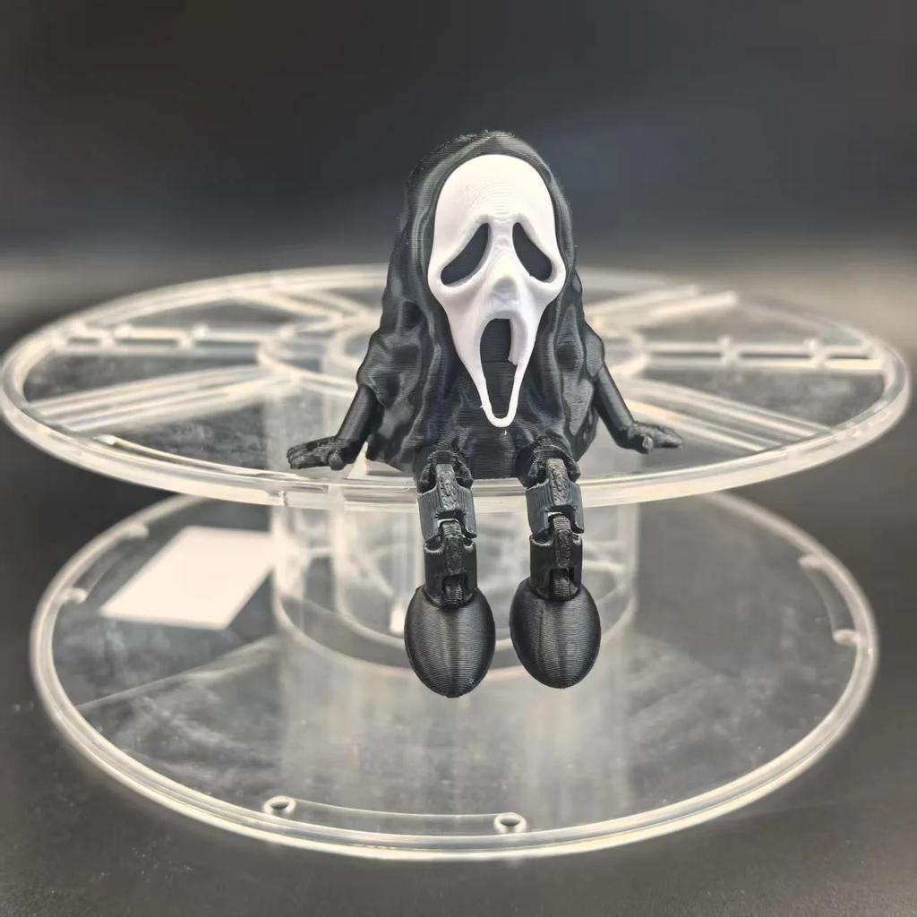 Модный Хэллоуин Миниатюрный Орнамент 3D Печатные Фигурки Призраков Игрушки-Спиннеры Украшения для Комнаты и Рабочего Стола Хэллоуинские Подарки Друзьям