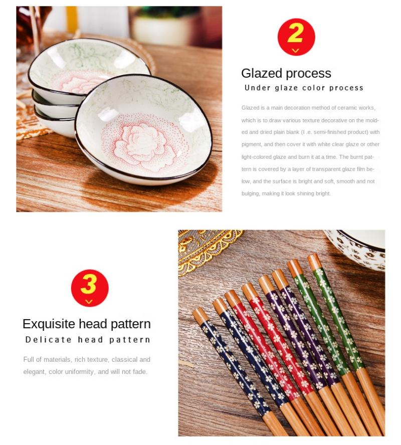 Набор из 12 керамических тарелок для приправ, столовая посуда, креативная и практичная бытовая кухонная утварь, набор столовых приборов в китайском стиле, подарочный набор