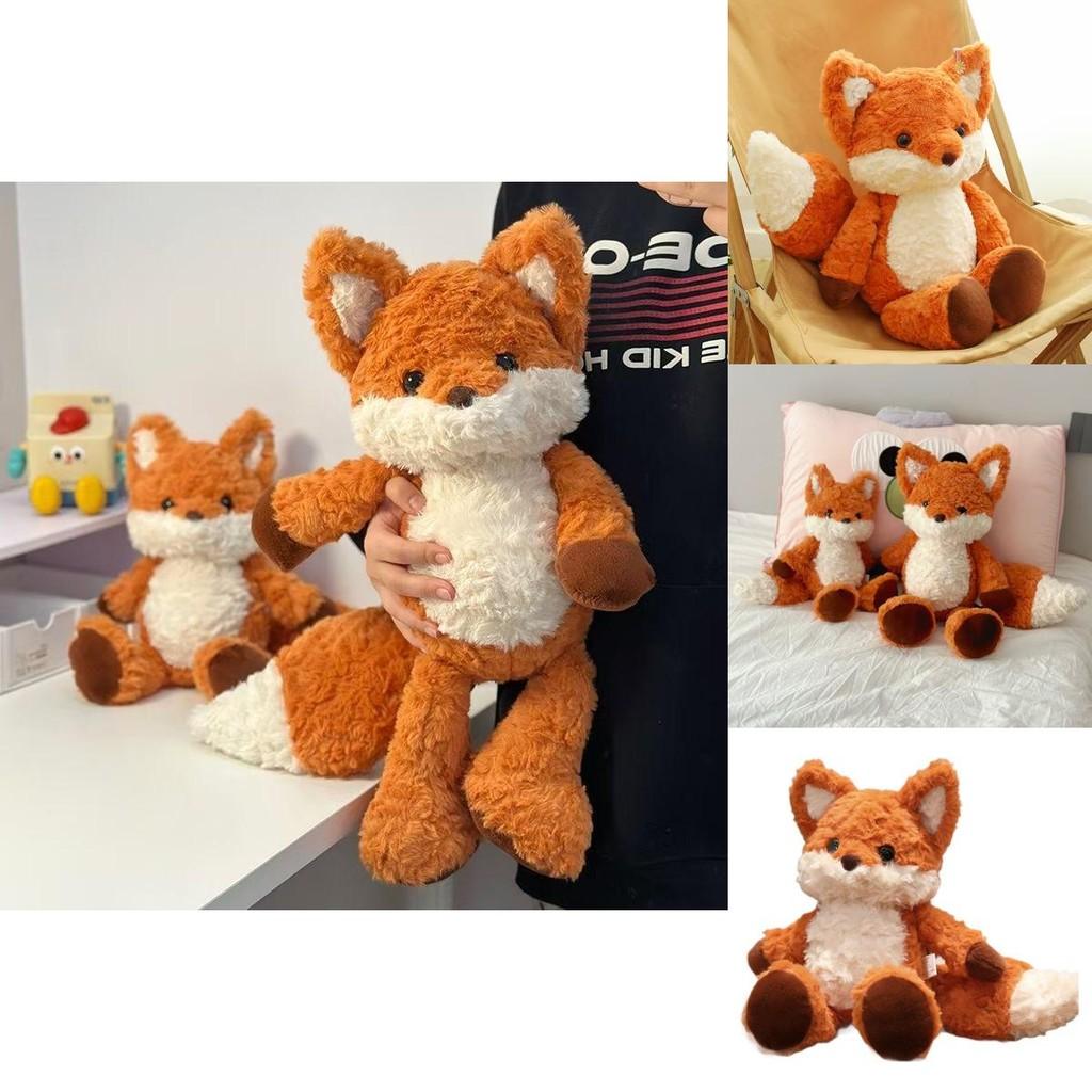 Running Fox Stuffed Animal Plush Toy For Girls Sleep Aid Birthday Gift
