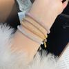 Shining Crystal Bracelet Women Mesh Wrapped Luxury Style Perfect Gift