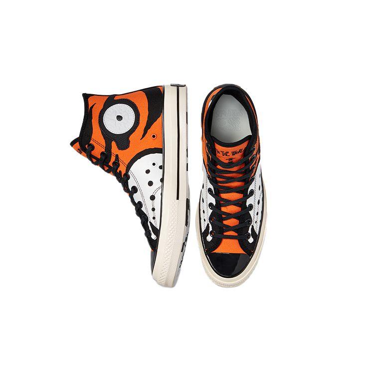 SOULGOODS x Converse Chuck 70 High Soul Tiger Унисекс Кроссовки Оранжевый Ярко-оранжевый Черный 169906C