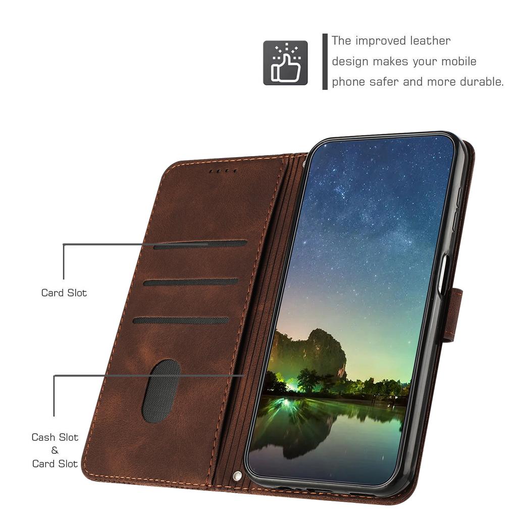 Dream Triangle Leather Wallet Phone Case with Stand Function.Tecno Series.Tecno Spark Go 2023,Spark 20C,Camon 20,Spark 10C,Camon 30S,Camon 40...