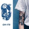 GH Hot Sale Waterproof Long Lasting Temporary Tattoos Stencil Body Art Arm Chest Leg Shoulder Tattoo Stickers for Girl Men Women