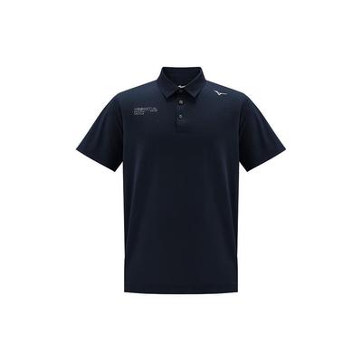 Серия Essential Letter Logo Printed Pullover Short Sleeve Sailing Cool Polo Shirt Men Polo Shirts Midnight-Blue K2CA41A8-14