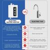 3000W Water Heater Bathroom Kitchen Instant Electric Hot Water Heater Tap Temperature Display Faucet Shower Tankless Tap