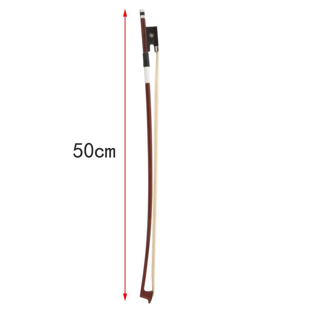 Акустический скрипичный смычок для начинающих, 50 см, для скрипача, музыкальный