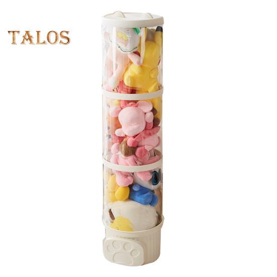 Трубка для хранения плюшевых игрушек, вертикальный органайзер для плюшевых кукол, прозрачное ведро для игрушек для домашних животных, мягкая детская игрушка