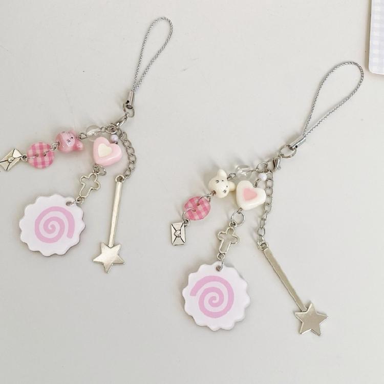 Практичный брелок для телефона в виде рыбки Модный брелок для ключей Текстура сплава Портативный аксессуар для ключей Подходит для украшения сумки и ключей