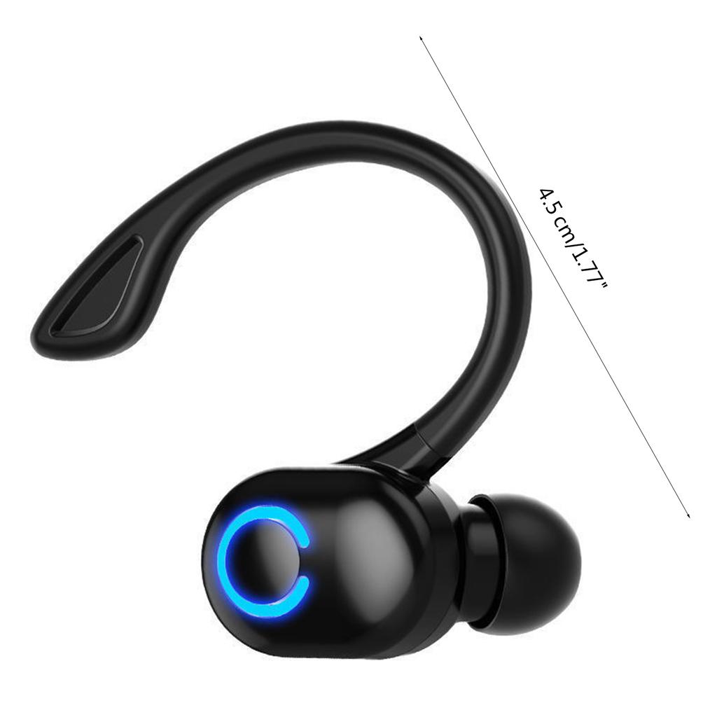 Bluetooth-совместимые 5.2 Наушники Беспроводные Наружные Спортивные Наушники С Заушиной Бизнес-гарнитура С Микрофоном