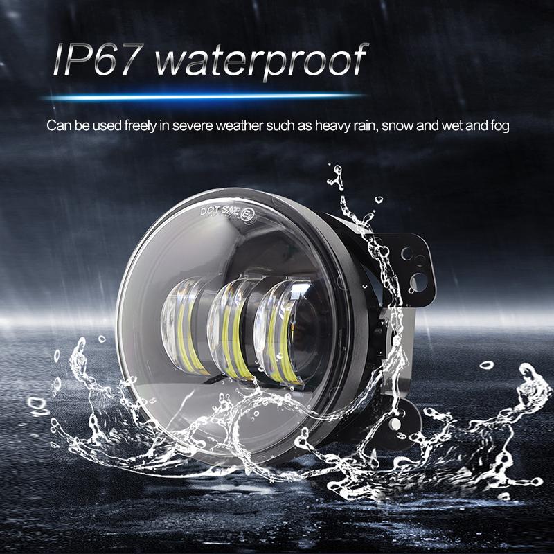 30W LED Fog Lights Luces LED Headlight DRL for Renault Duster