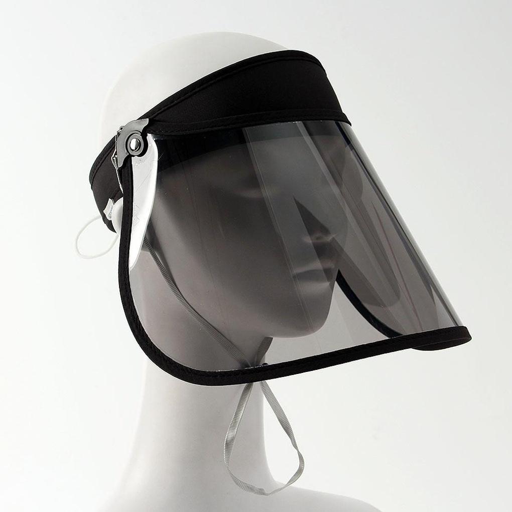 Круглая кепка от солнца с УФ-защитой (черный) Ультрафиолетовая защита