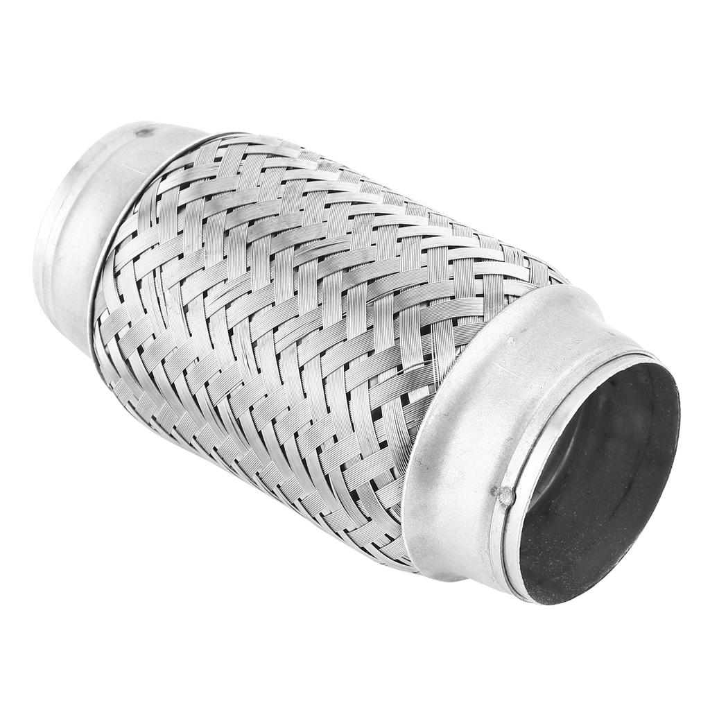 2.25x6in Exhaust Flex Pipe Stainless Steel Weld on Corrugated Flexible Joint Tube Universal
