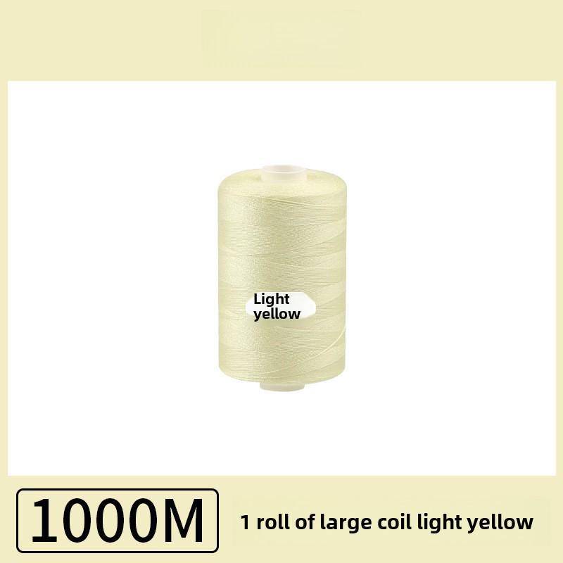 1000 ярдов ниток для бытового шитья: Полиэстер, цветная ручная работа, тонкая катушка