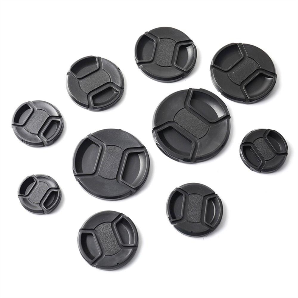 Anti-lose Cord Camera Lens Cap Snap-on Lens Cap Cover Camera Lens Cover  67mm 72mm 77mm 82mm