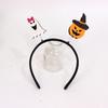 Хэллоуин Призрак Тыква Повязка для волос Мягкая полиэстеровая повязка на голову Фотореквизит Для детей Взрослых Аксессуар для костюмной вечеринки