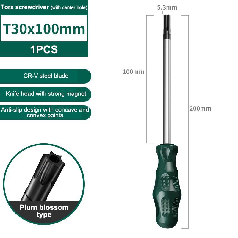 Магнитная отвертка Torx Ручные инструменты Безопасная отвертка Torx Защищенная от вскрытия Для ремонта электроники и DIY
