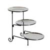 3 Tier Serving Tray Cupcake Stand Detachable Snack Storage Dessert Plate Restaurant