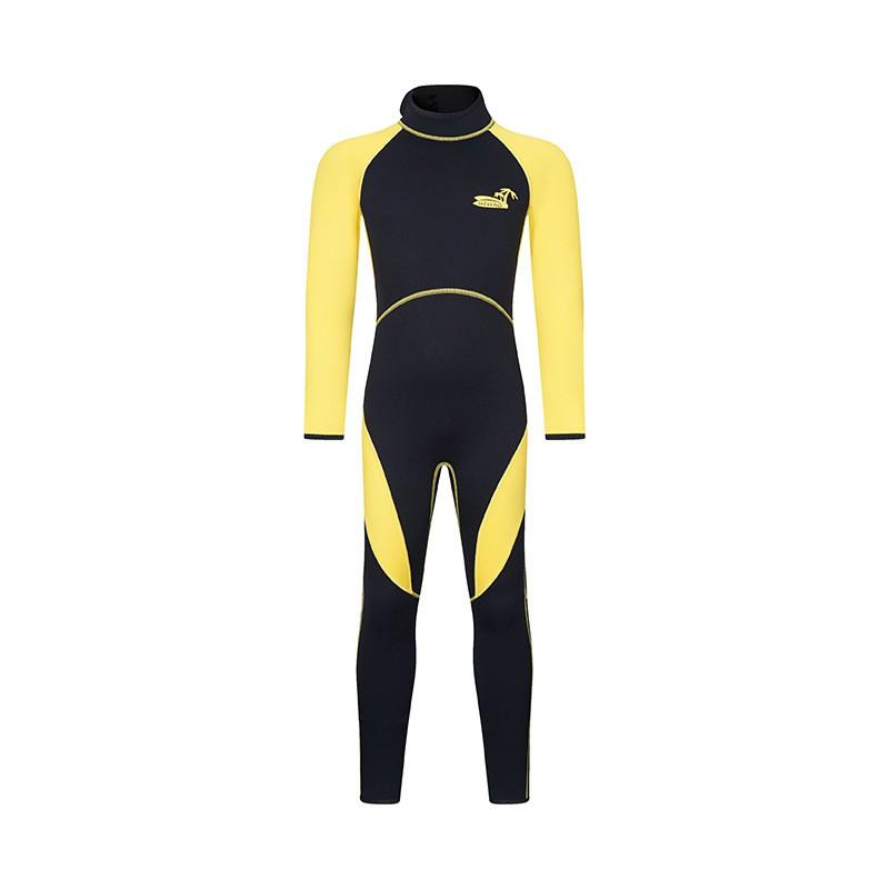 Kids Thermal Wetsuit Diving Surfing Swimming Winter Summer Chloroprene Neoprene Full Suit Unisex Child Size S To XXL