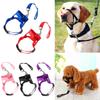 1Pcs Outdoor Pulling Halter Nose Reign Dogs Head Collar Nylon Anti Barking Dog Muzzle Training Pet