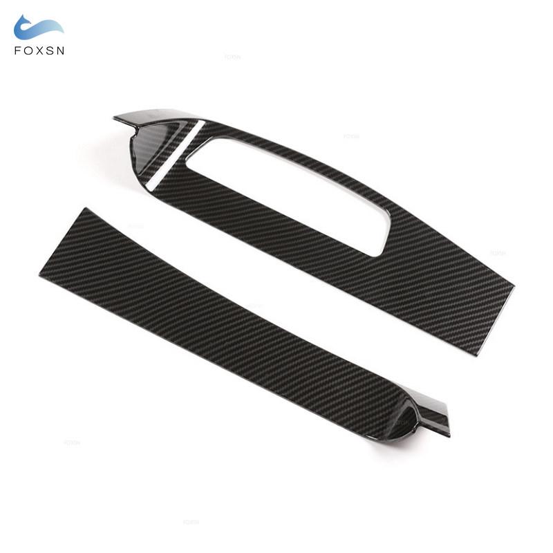 Автомобильные аксессуары с левым рулем, ABS, узор из углеродного волокна, панель приборной панели, нижняя крышка, накладка для Mercedes Benz S class W221 2008 -