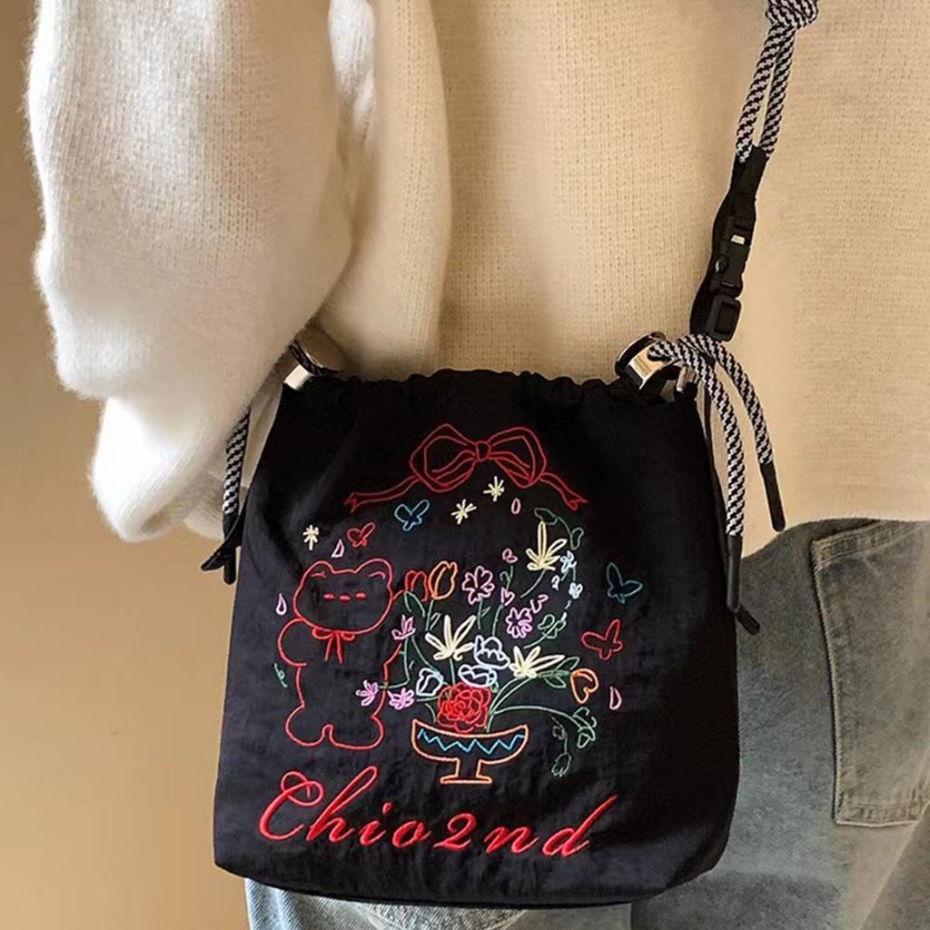 Chio2Nd Mori Youhui Сумка-ведро Женская Illustrator Super Fire Сумка через плечо с рисунком из мультфильма