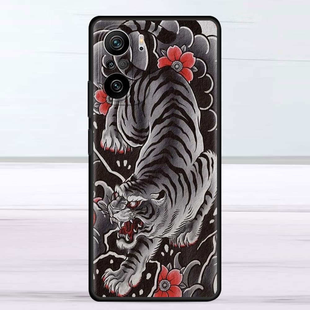 Чехол для Xiaomi Redmi Note 11 9S 10 9 8 7 9A 9C 9i K40 8T 10C 9T K50 силиконовый чехол для телефона Лев Волк