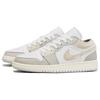 Air Jordan 1 Low SE Craft GS Inside Out — Детские кроссовки Tech Grey Light-Orewood-Brown White Sail FB9139-002