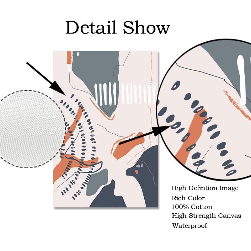Абстрактный винтажный постер Солнце и Луна, холст, картина, радуга, современное искусство, принт, геометрическая линия, настенная картина для декора гостиной