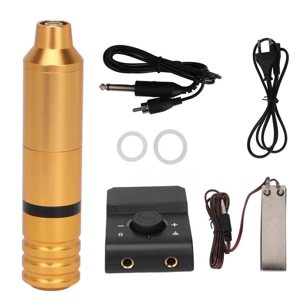 Тату-машинка ручка RCA интерфейс клип шнур блок питания лайнер шейдер сплав набор для татуировки машинка