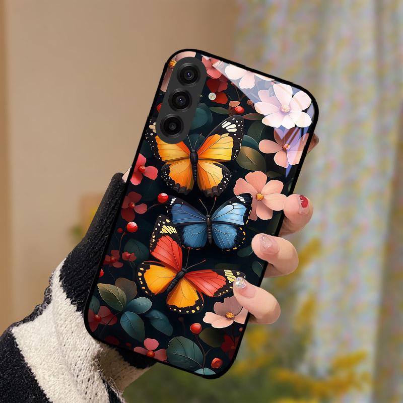 Роскошный Чехол Для Samsung S25FE Задняя Крышка Из Закаленного Стекла Для Samsung Galaxy S 25 S25 FE SM-S731B Защита Камеры Линзы Чехол