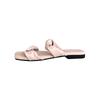 Soft and Easy To Wear! Pink Purple Flat-soled Sandals Women Wear Sandals Soft-soled Shoes In Summer