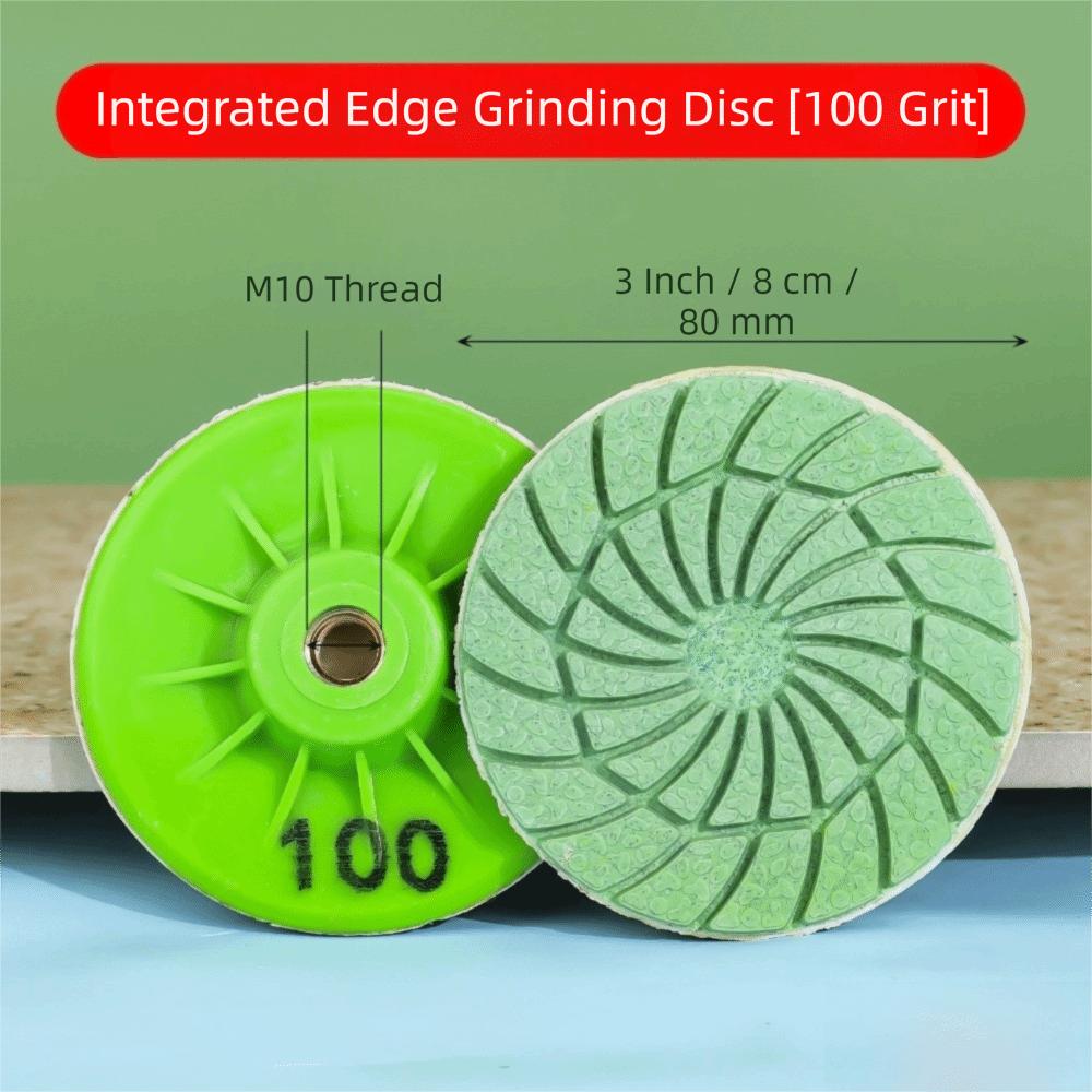 80/100mm Grinding Disc Reinforced Sanding Disc New Grinding Polishing Pad Tile Edge Finishing