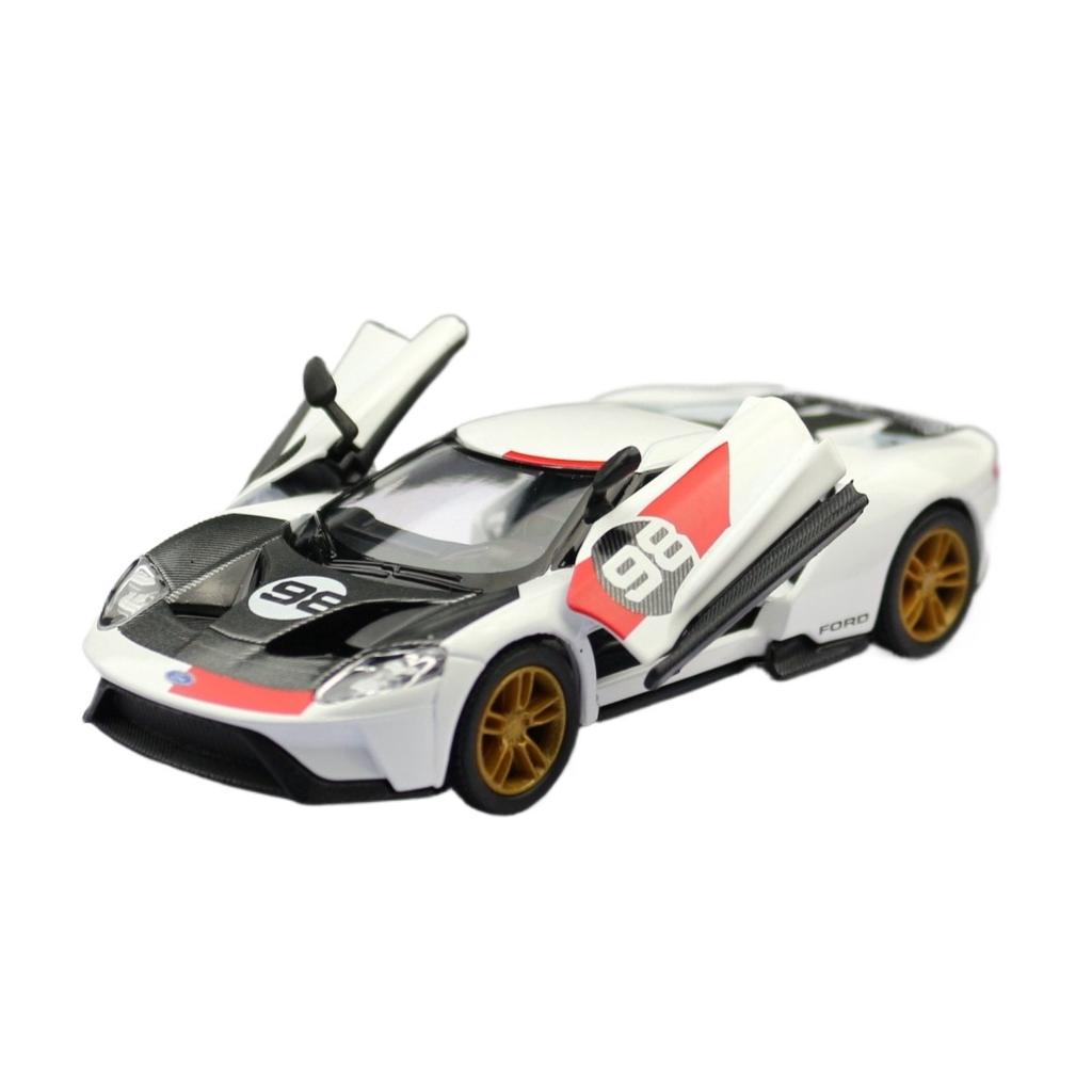 Игрушечная модель автомобиля 1/38 2017 Ford GT Racing Rally литой под давлением миниатюрный металлический коллекционный подарок для детей, мальчиков