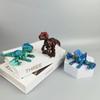 3D Печать Юрский Тираннозавр Рекс Трицератопс Велоцираптор Игрушка Симуляция Фигурка Динозавра Животного Сочлененный Подвижный Подарок для Мальчика