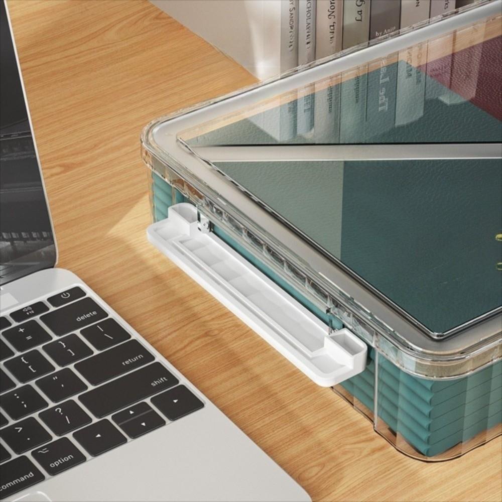 a4 File Document Organizer Transparent Card Holder Case Desktop Paper Storage Box  Projects